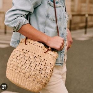 Sezane Ralph weaved bag